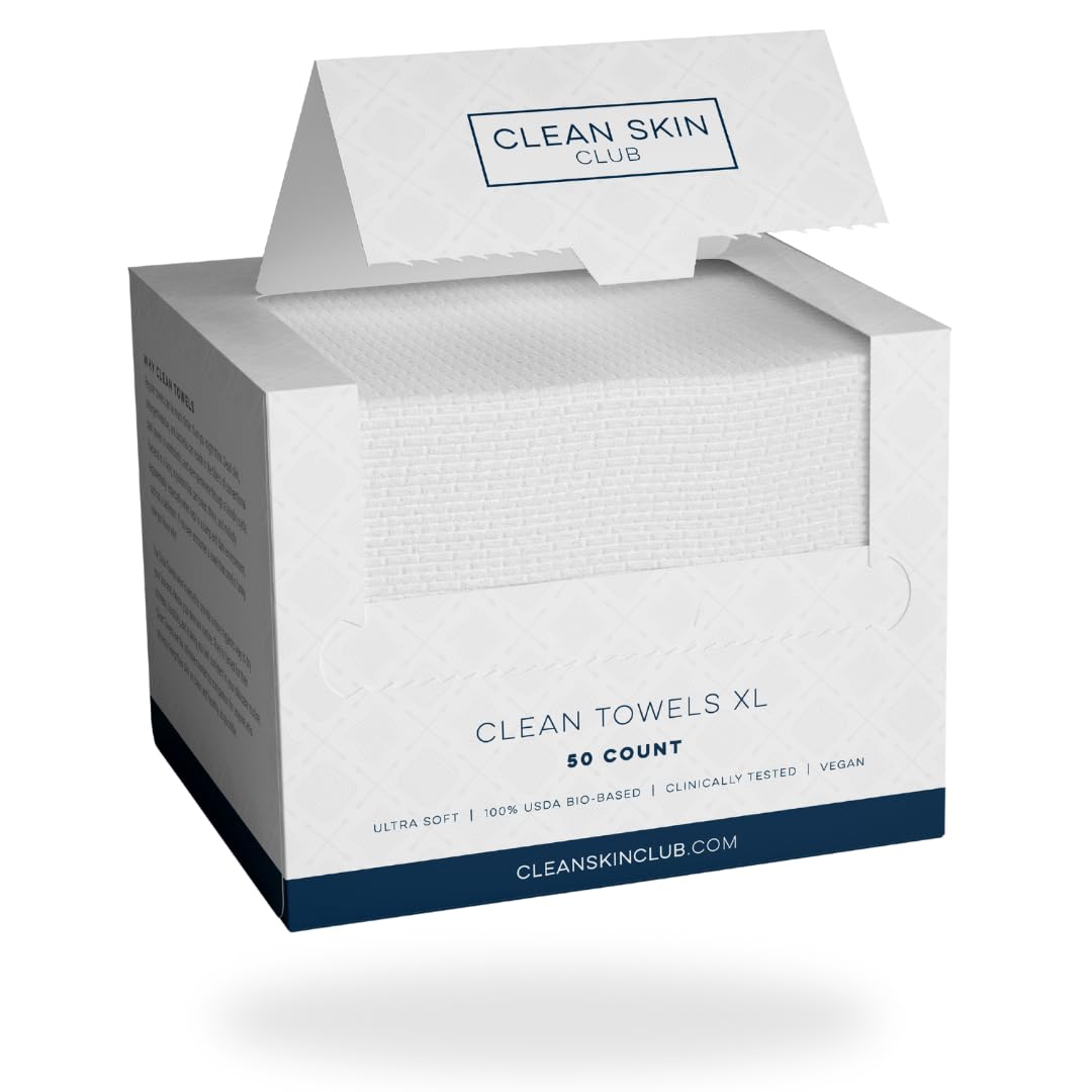 Clean skin towels